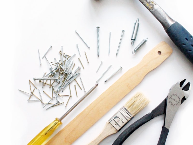 Restoration tools and wood finishing supplies