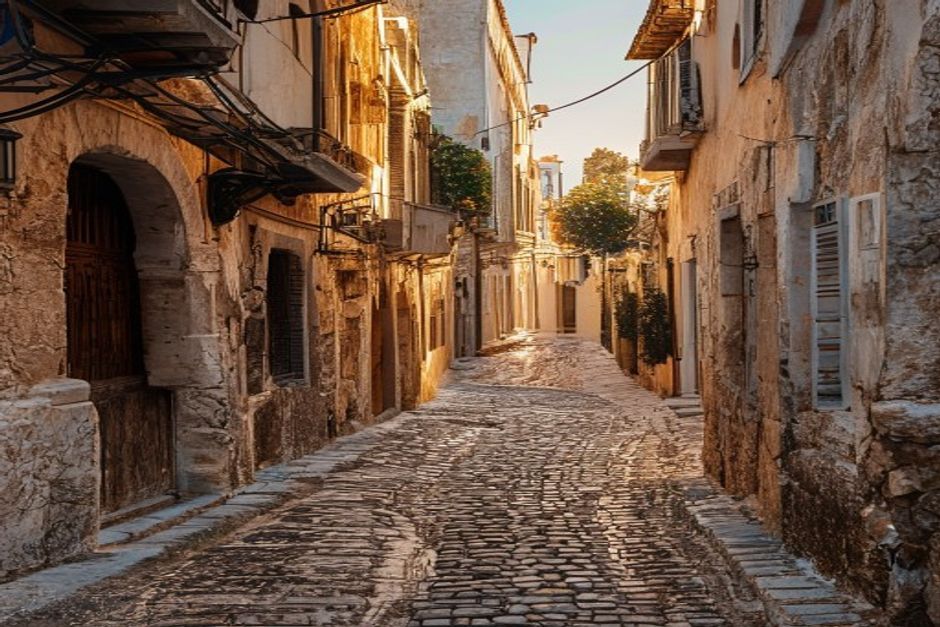Trapani old town walking tour at golden hour