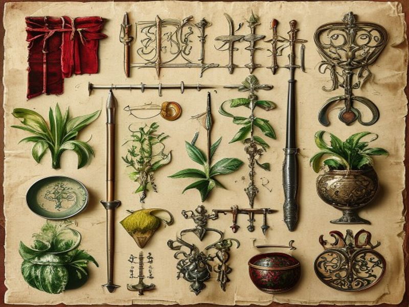 Calligraphy Set -- Medieval Italian Script