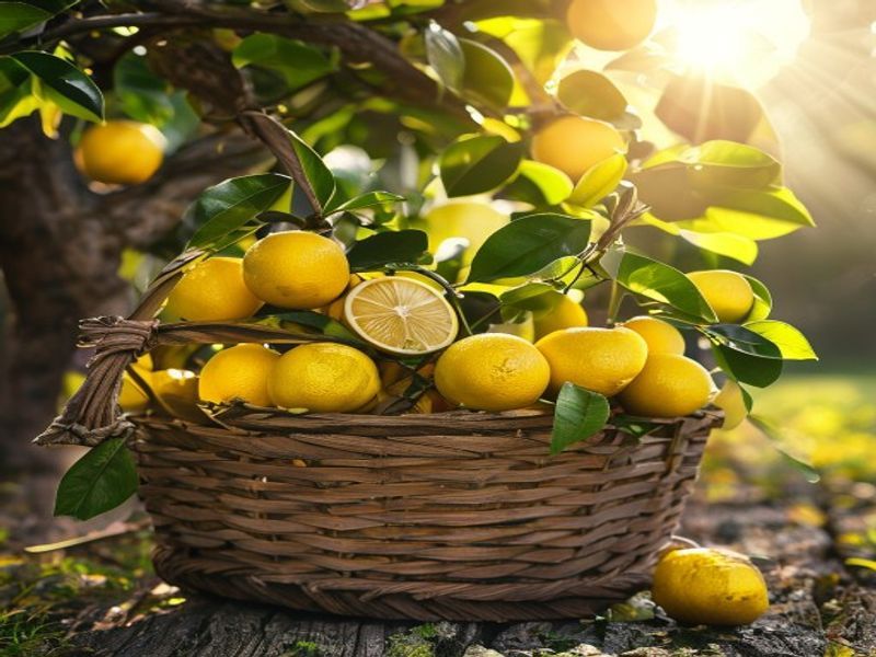 Sicilian lemons by the kilo from my garden