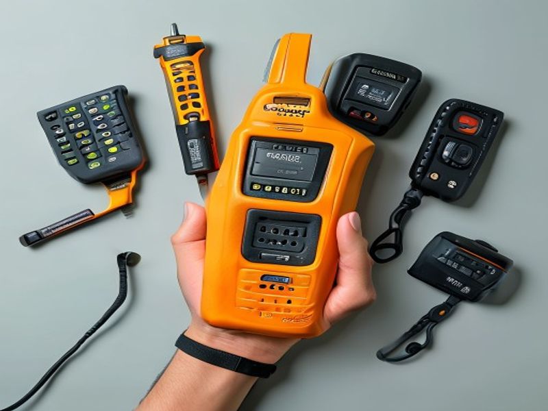 Wire strippers and electrical tools laid out