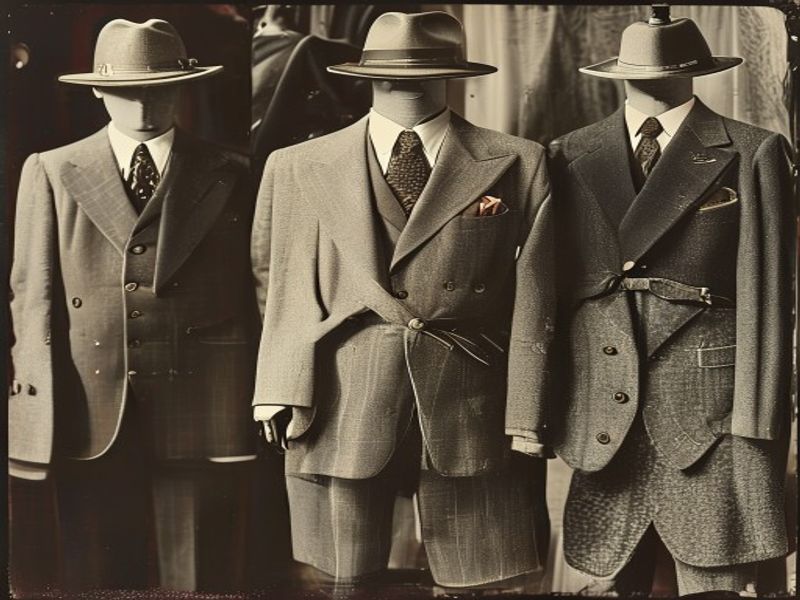 Vintage Suit Collection (1940s-1960s Savile Row Replicas)