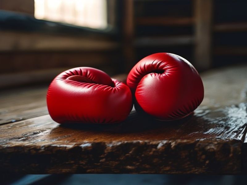 Boxing Pad & Glove Kit -- rent by the hour